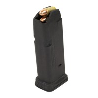 pul MAG550BLK PMAG GL9 15rd 9mm Luger Compatible WGlock 19 Black Polymer  Ammo