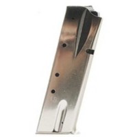 Gar MGBRHP13N Standard Nickel Detachable 13rd 9mm Luger For Browning HiPowerSpringfield SA35  Ammo