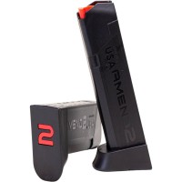 nd2 A2-19 Magazine Glock 19 9mm Luger 10-Round Polymer Black Ammo