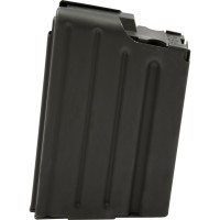 STONER Magazine LR-308 GII SR-25 Ruger Precision Rifle 308 Winchester 10-Round With Anti Tilt Follower Stainless Steel Black Ammo