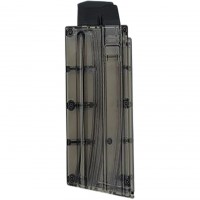 ck Dog Machine Magazine With Nylon Feed Lips AR-15 22 Winchester Magnum Rimfire (WMR) 10-Round Polymer Translucent Ammo