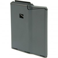 ert Tech Magazine Desert Tech SRSA2 300 Norma Magnum 338 Norma Magnum 7mm Remington Magnum 5-Round Steel Black Ammo