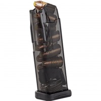  Magazine Glock 26 10-Round Polymer Carbon Smoke Ammo