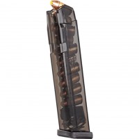  Magazine Glock 26 19 17 34 45 9mm Luger 10-Round Polymer Carbon Smoke Ammo