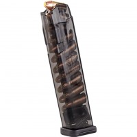  Magazine Glock 26 19 17 34 45 9mm Luger 17-Round Polymer Carbon Smoke Ammo