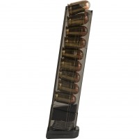  Magazine Glock 42 380 ACP 9-Round Polymer Carbon Smoke Ammo