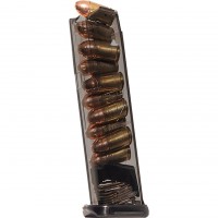  Magazine Glock 43X 48 9mm Luger 10-Round Polymer Carbon Smoke Ammo