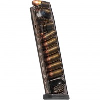  Magazine HK VP9 P30 9mm Luger 17-Round Polymer Carbon Smoke Ammo
