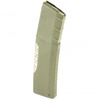 a Arms H3 Magazine Gen 2 AR-15 223 Remington 5.56x45mm 300 AAC Blackout 30-Round Transparent Frame Polymer Olive Drab Ammo
