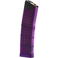cer Systems L5 AWM Advanced Warfighter Magazine AR-15 223 Remington 5.56x45mm 30-Round Polymer Translucent Purple Ammo