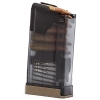 cer Systems L5 AWM Advanced Warfighter Magazine AR-15 300 AAC Blackout 10-Round Polymer Translucent Smoke Ammo