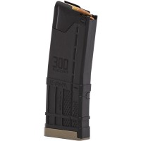 cer Systems L5 AWM Advanced Warfighter Magazine AR-15 300 AAC Blackout 20-Round Polymer Opaque Black Ammo