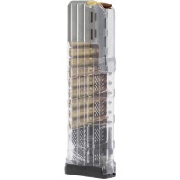 cer Systems L7 AWM Advanced Warfighter Magazine LR-308 SR-25 308 Winchester 25-Round Polymer Translucent Clear Ammo