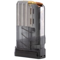 cer Systems L7 AWM Advanced Warfighter Magazine LR-308 SR-25 308 Winchester 5-Round Polymer Translucent Smoke Ammo