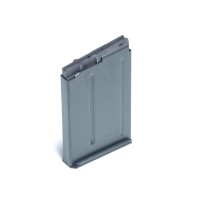  Magazine AICS Long Action 338 Lapua Magnum 3.715 5-Round Steel Nitride Ammo