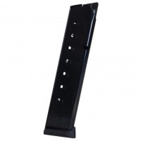-Gar Magazine With Base Pad 1911 Government Commander 45 ACP 8-Round Steel Blue Ammo