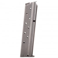 alform Magazine 1911 Government Commander 38 Super 9-Round Stainless Steel Flat Follower Welded Base Ammo