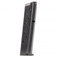 alform Magazine 1911 Government Commander 38 Super 9-Round Stainless Steel Matte Round Follower Welded Base Ammo