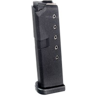 Mag Magazine Glock 42 380 ACP 6-Round Polymer Black- Blemished Ammo