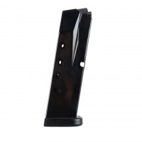 th & Wesson Magazine S&W M&P Compact 357 Sig 40 S&W 10-Round Steel Blue Ammo