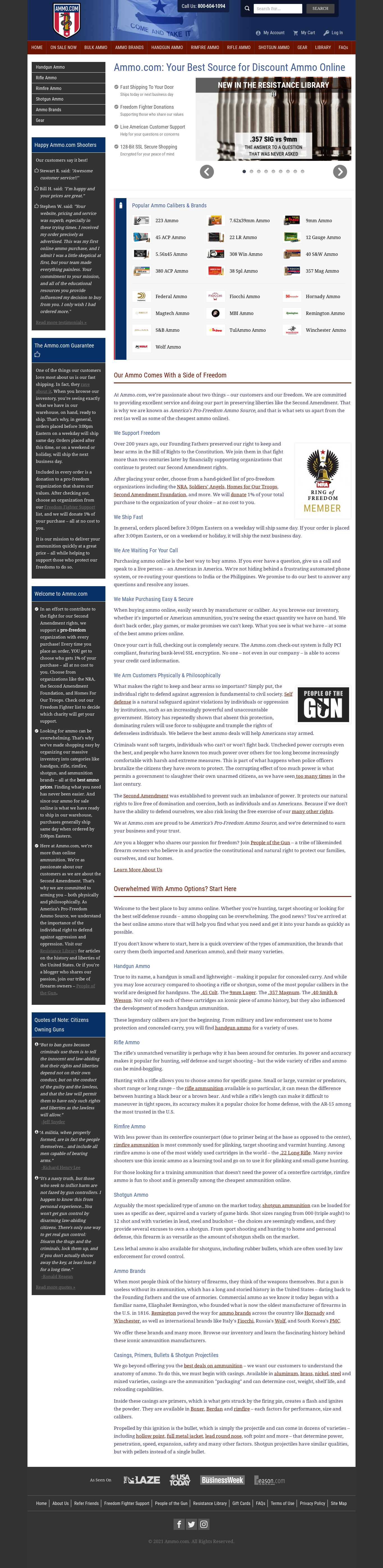Ammo-com Screenshot
