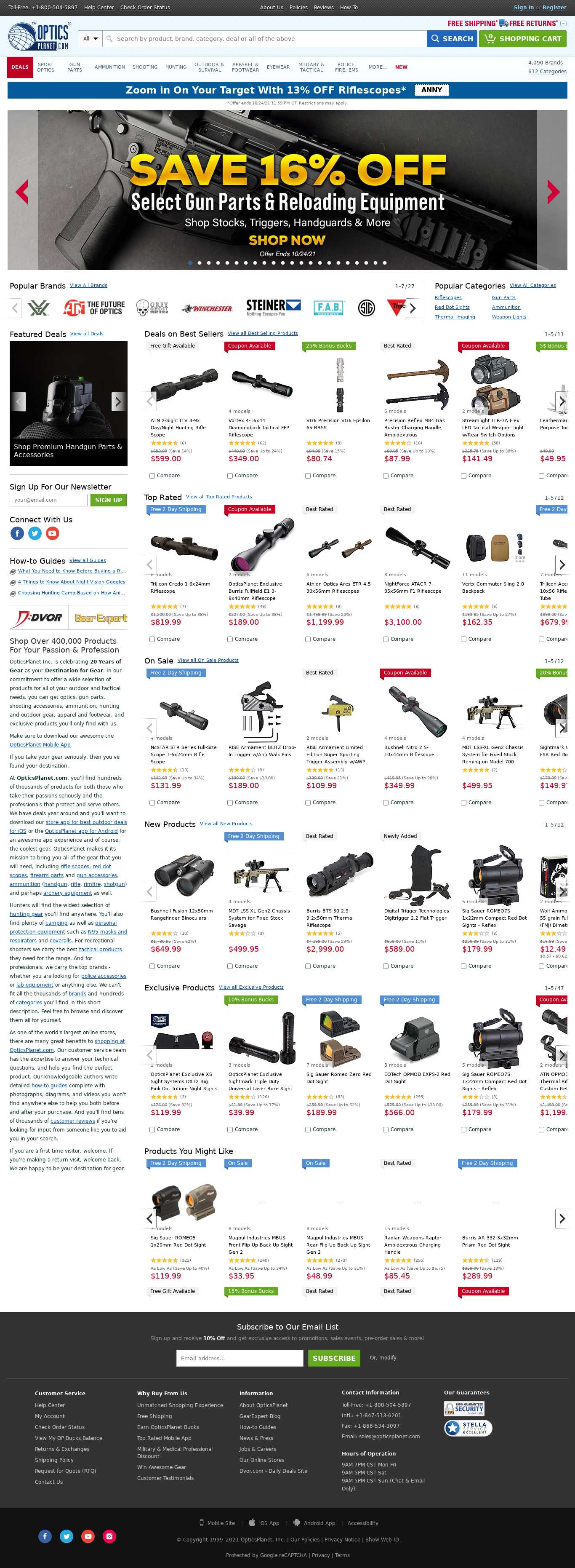 Optics Planet Reviews - AmmoBuy