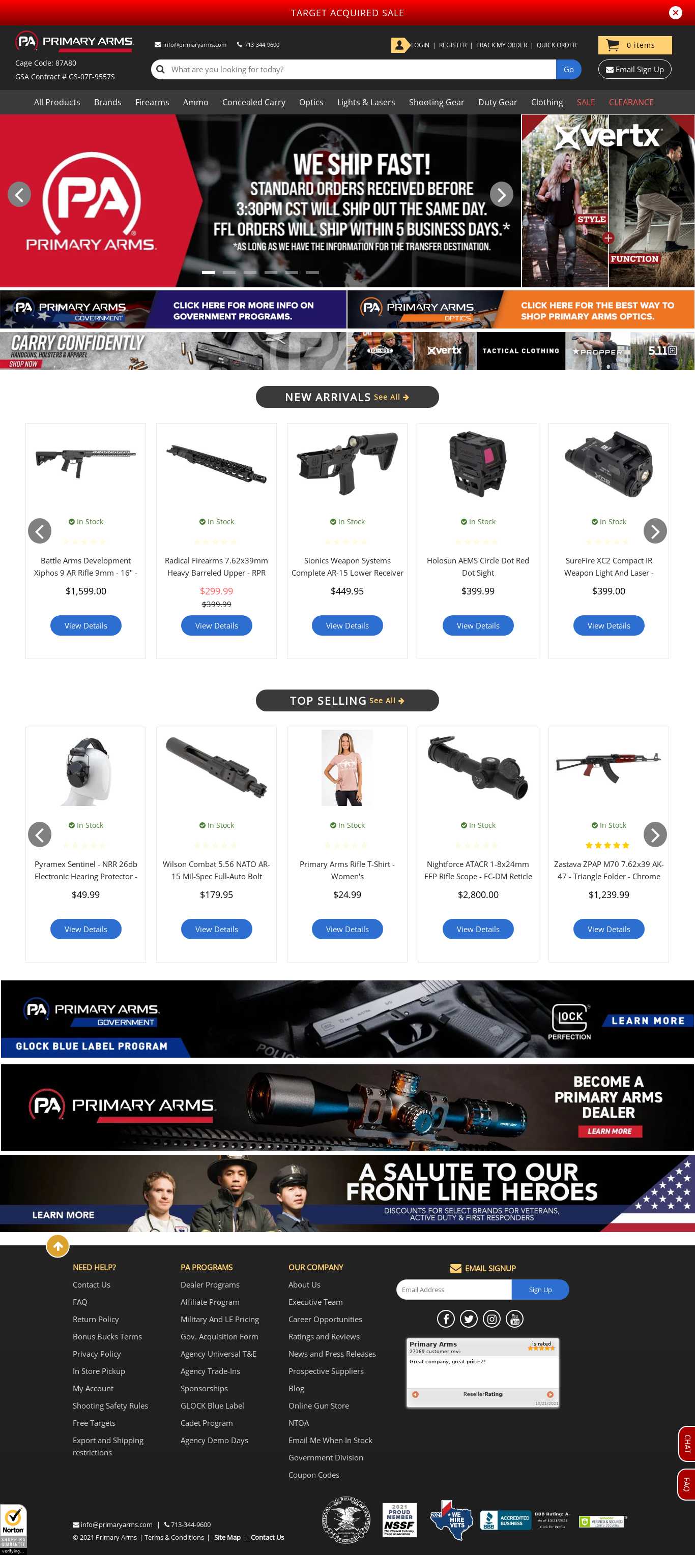 PrimaryArms Screenshot