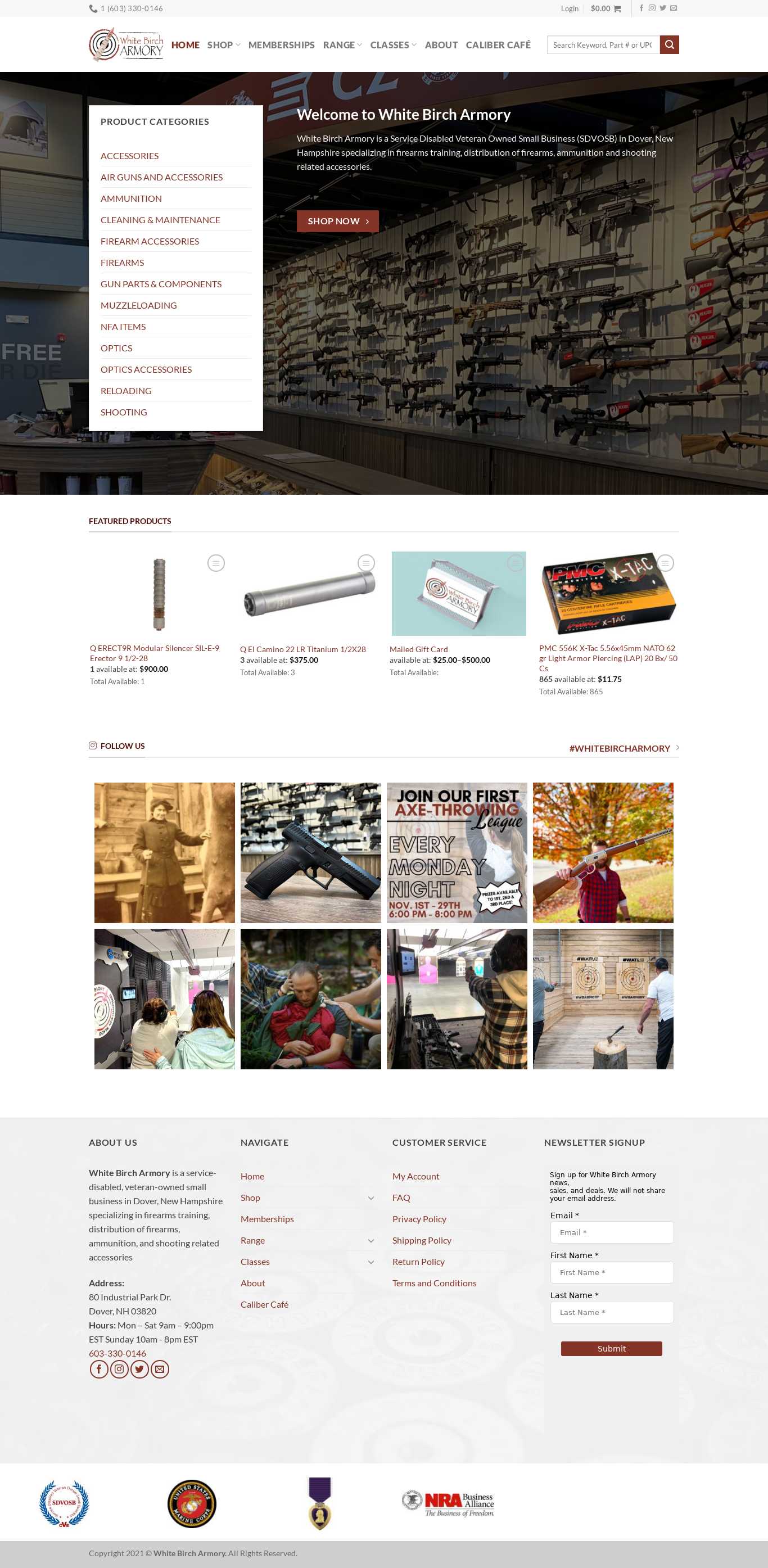 WhiteBirchArmory Screenshot